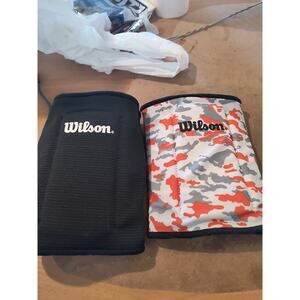 1 PAIR Wilson Camo/Black Reversible Deluxe Standard JR. Knee pads